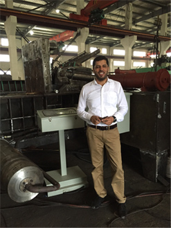 印度客戶(hù)參觀工廠